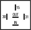 MERCE 0015810009 Control Unit, lights